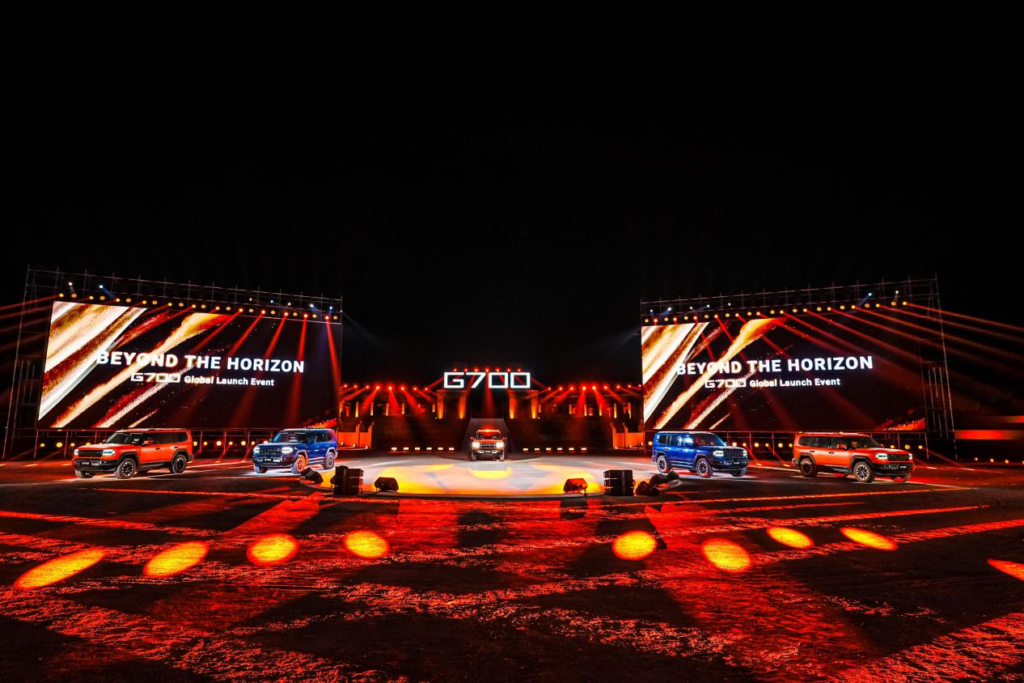 JETOUR G700 Hace Su Debut Global en Dubái, Redefiniendo el Estándar de las SUV Todoterreno Premium